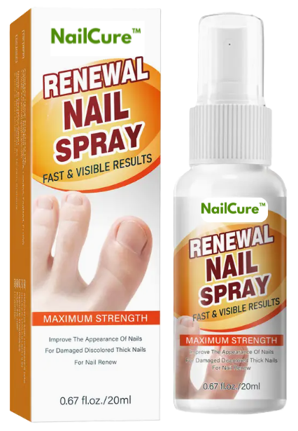 Spray fungal infections affecting nails